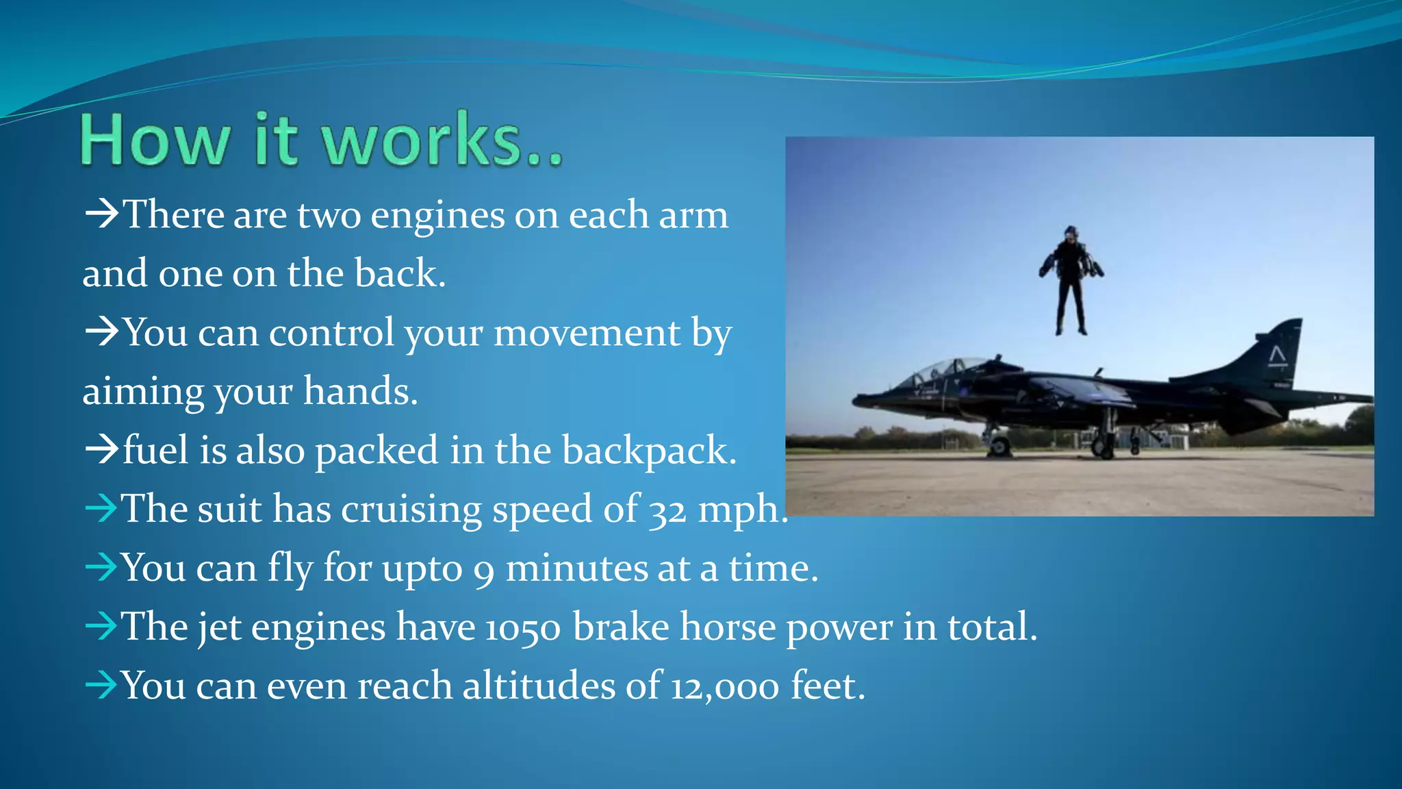 Gravity Jet Engine gravity jet suit | PPTX