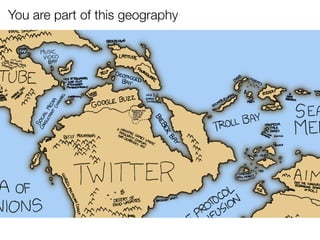 You are part of this geography
 