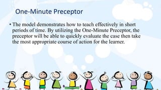 Preceptor Model Innovation in edu | PPTX