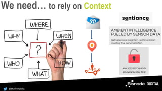 We need… to rely on Context
@thefrenchflo
 