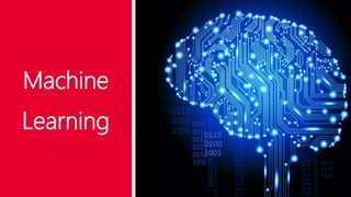 Machine
Learning
 