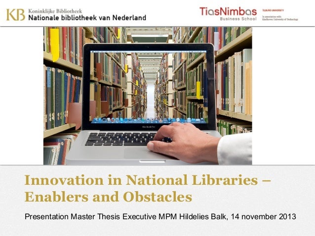 Master thesis innovation