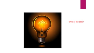 What is the Idea?
 