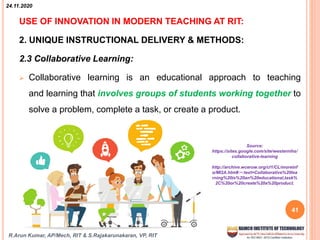 Innovation in Teaching Learning Process | PPTX