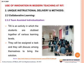 Innovation in Teaching Learning Process | PPTX