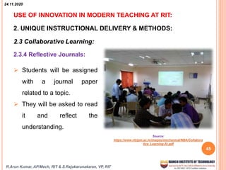 Innovation in Teaching Learning Process | PPTX