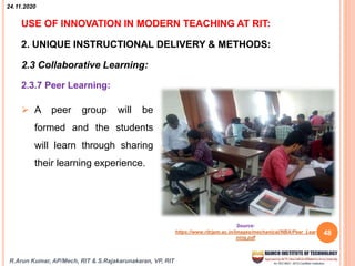 Innovation in Teaching Learning Process | PPTX