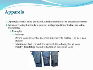 Innovation in Textiles Industry | PPTX