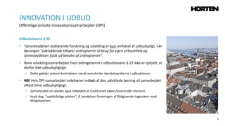 Innovation i udbud | PDF