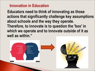 Innovation Leadership In Education 2015