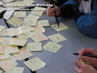 Collaboration Skills Workshop
2004   2008@Keio University
 