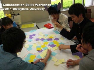 Collaboration Skills Workshop
2004   2008@Keio University
 