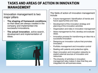Innovation management