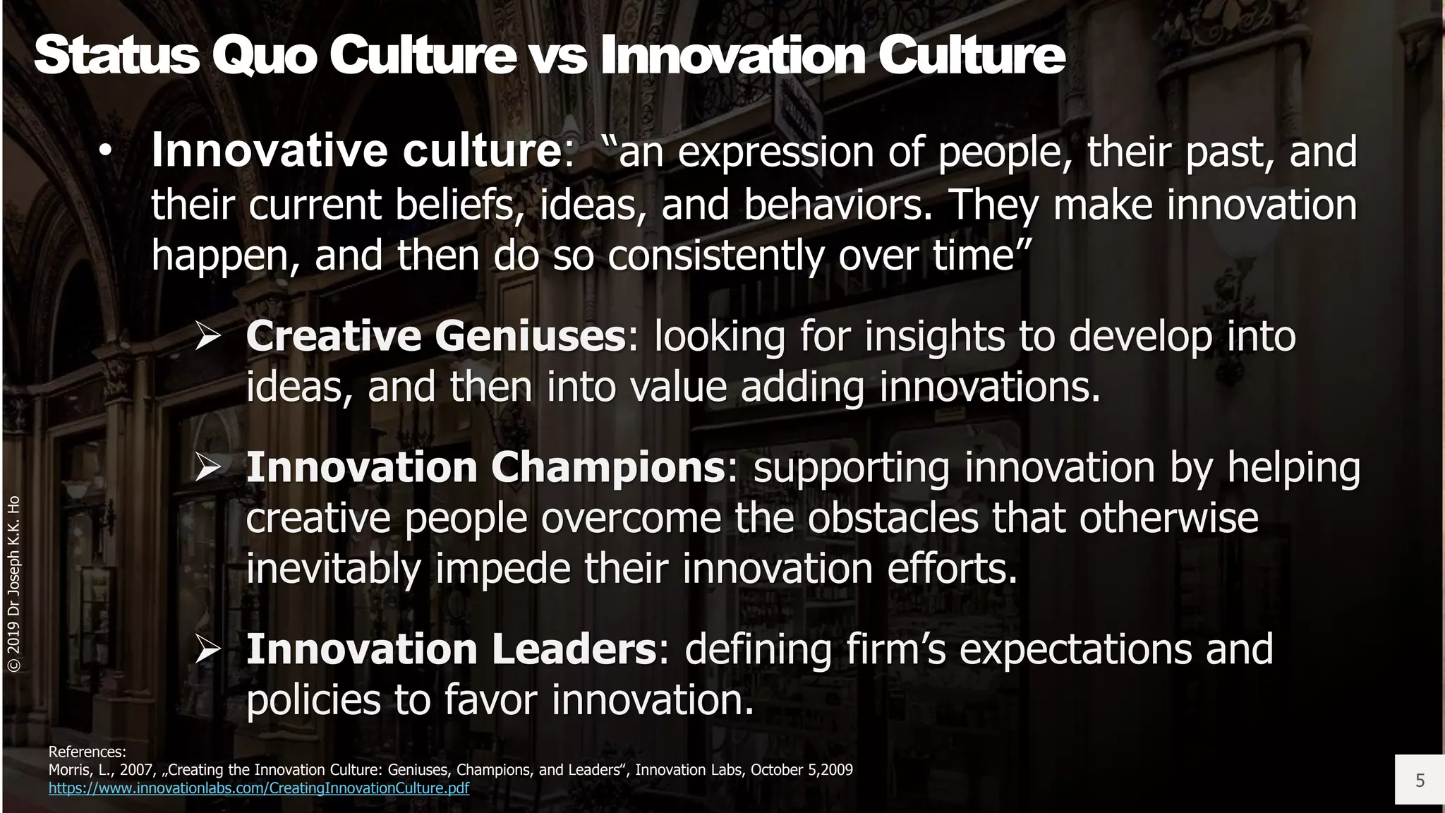 Cultural Innovations Examples Innovation Management - 4 - Innovation Culture | PPTX