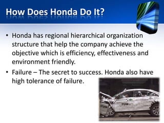 Honda Development Process Innovation management automotive industry | PDF