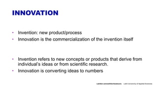 Innovation management  Slide 6