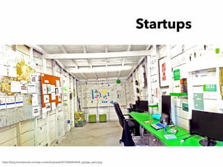 https://blog.foundersuite.com/wp-content/uploads/2013/08/AHHHA_garage_pano.jpg
Startups
 