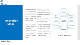 Innovation model for organizations | PPTX