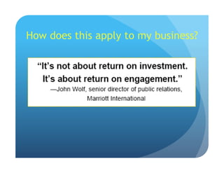 How does this apply to my business?
 