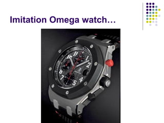Imitation Omega watch… 