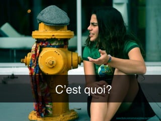 C’est quoi?

              www.ﬂickr.com/photos/ohhector/456611804/
 