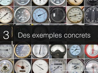 3   Des exemples concrets



                                                              23
               http://www.flickr.com/photos/lwr/65212080/sizes/l/
 