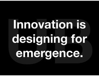 Innovation Parkour for Information Architects