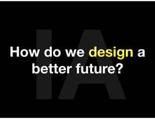 Innovation Parkour for Information Architects