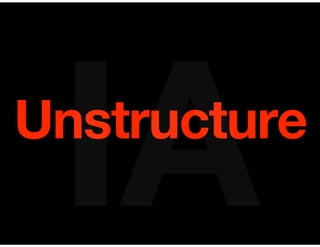 Innovation Parkour for Information Architects