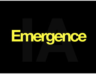 Innovation Parkour for Information Architects