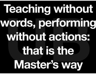 Innovation Parkour for Information Architects