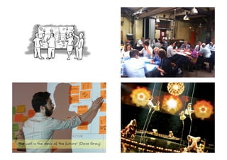 21




“the wall is the desk of the future” (Dave Gray)

                                                    CIRQUE DU SOLEIL
 