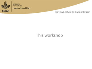 Innovation platforms in the aquaculture value chain in Egypt (in Arabic)