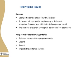 Innovation platforms in the aquaculture value chain in Egypt