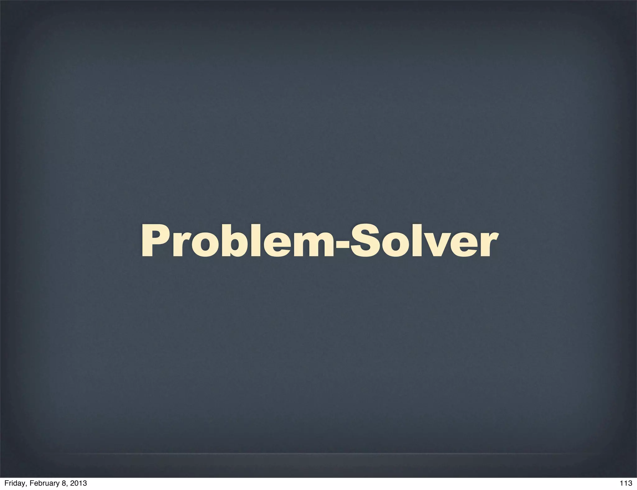 Problem-Solver
 