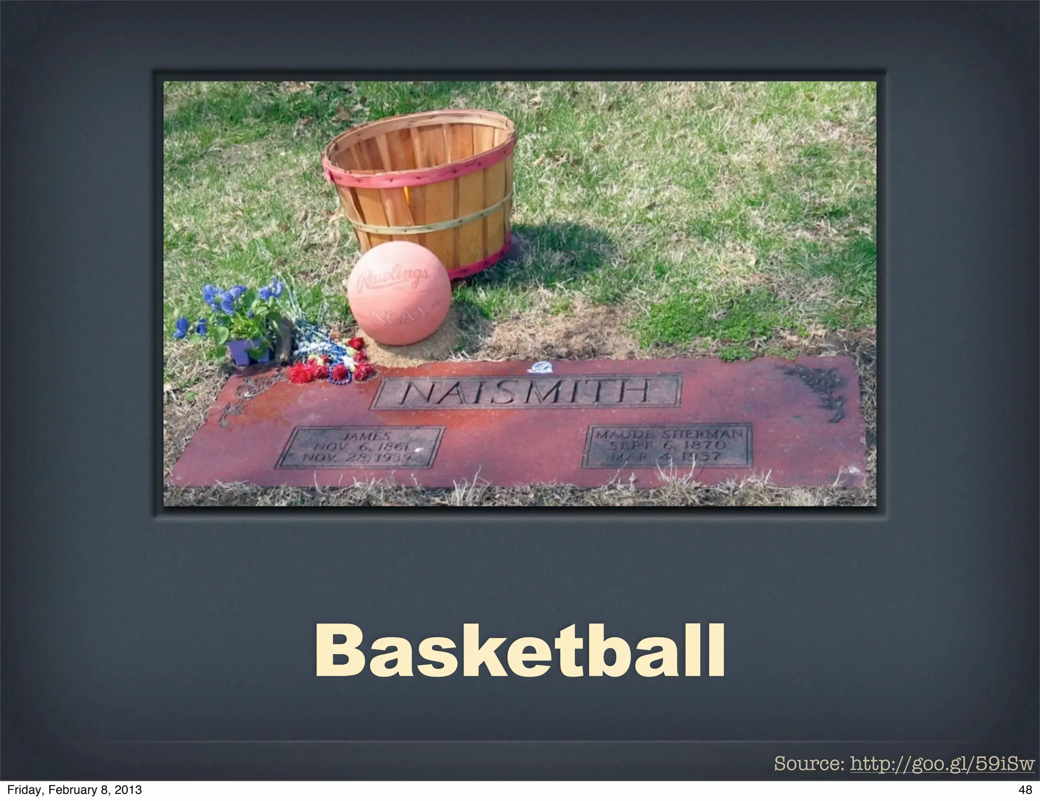 Basketball
             Source: http://goo.gl/59iSw
 