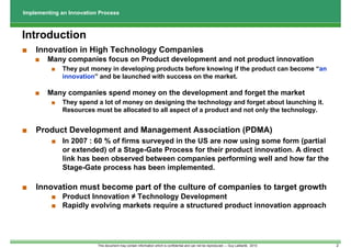 Innovation Process Implementation | PDF