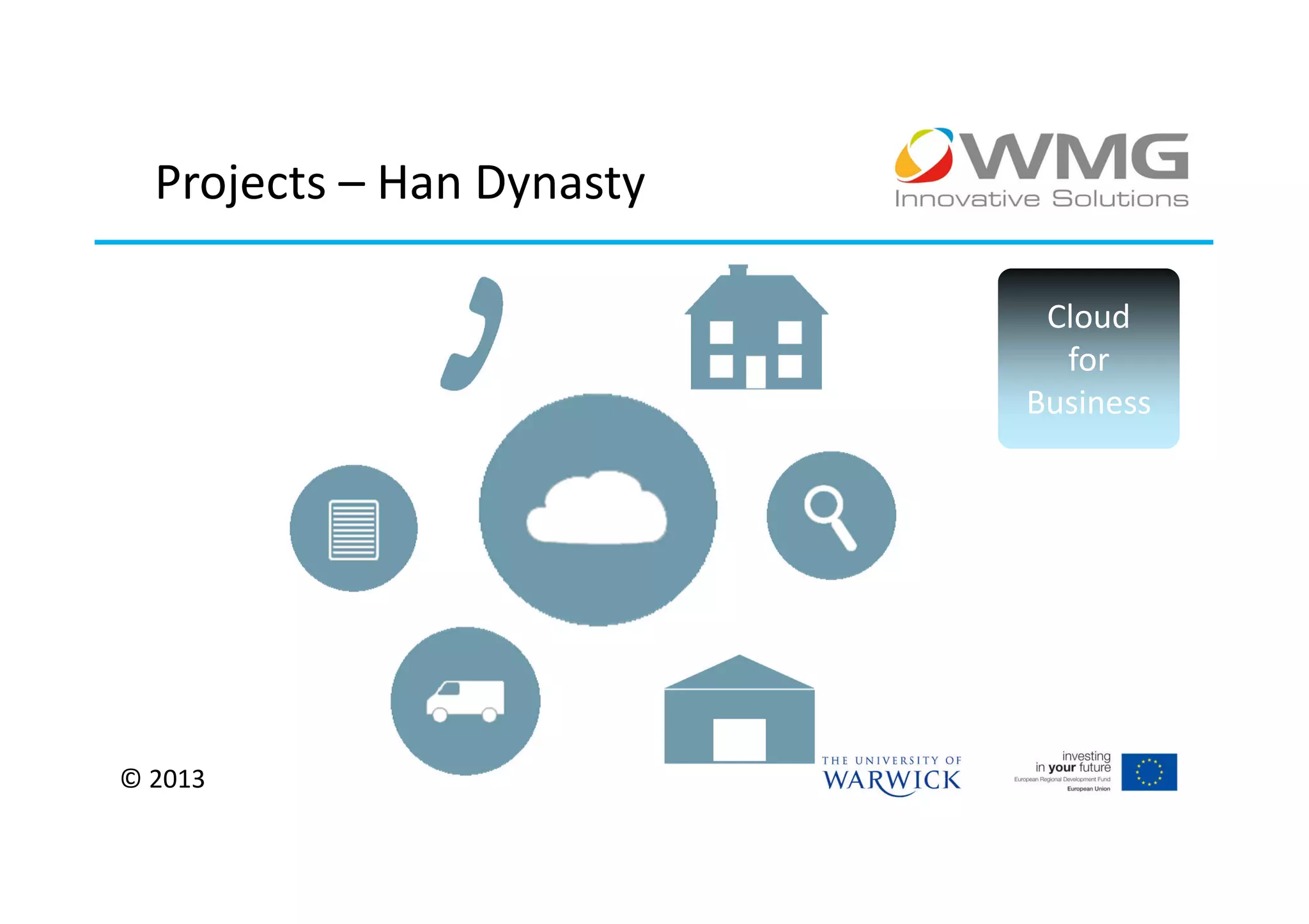 Projects – Han Dynasty

                            Cloud
                             for
                           Business




© 2013
 
