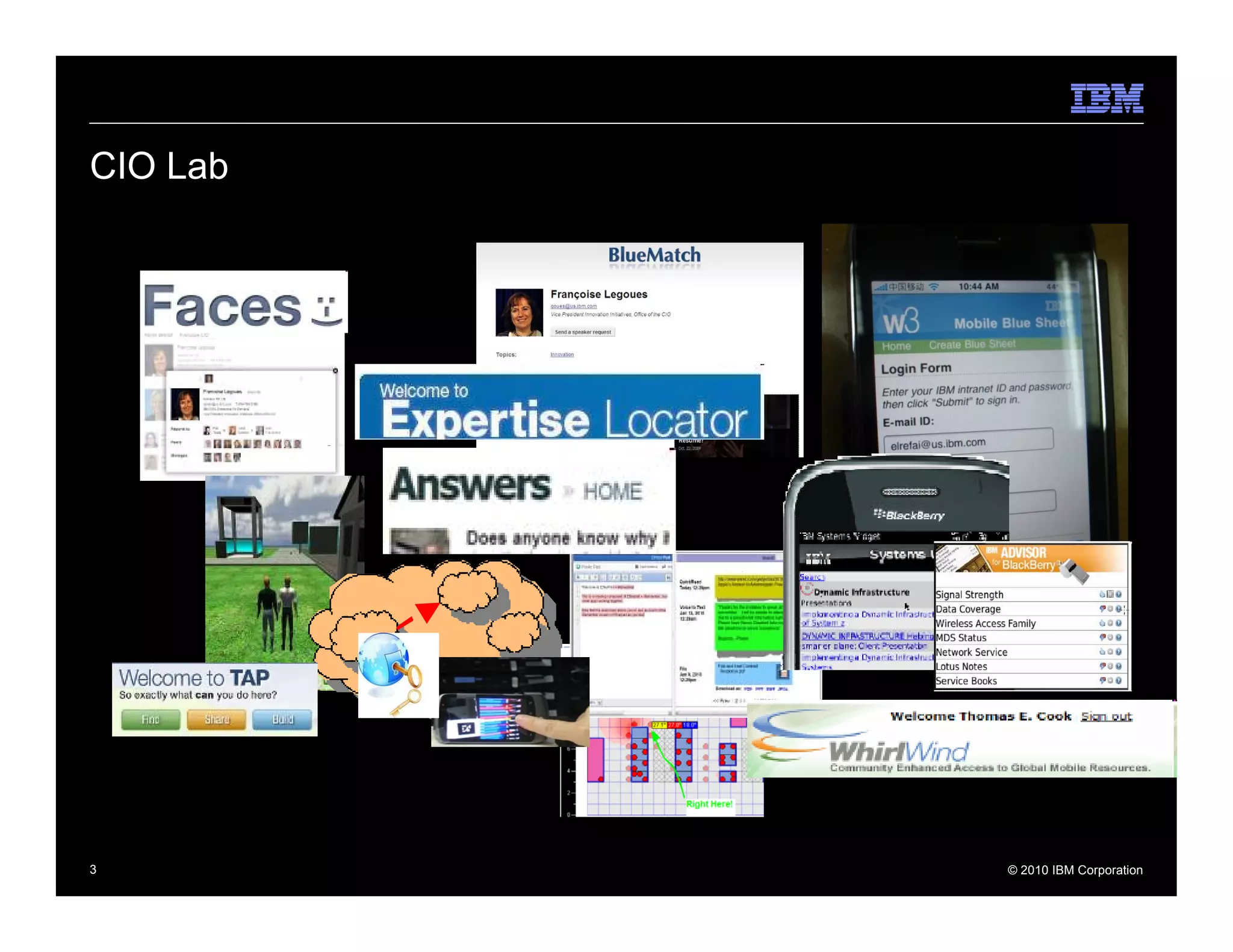 CIO Lab




3         © 2010 IBM Corporation
 