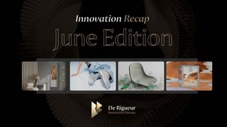 Innovation Recap - June 2023