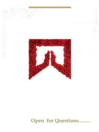 Open  for Questions…….