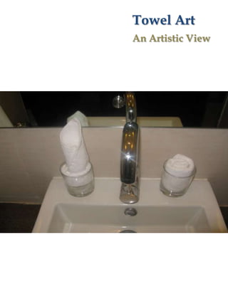 Towel ArtAn Artistic View