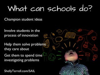 Does the learning environment/curriculum support innovation?
 