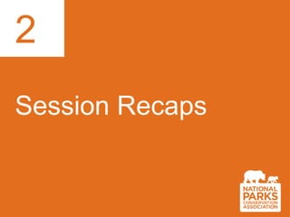 Session Recaps
2
 