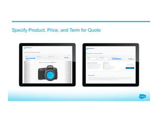 Specify Product, Price, and Term for Quote
 