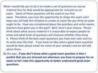 Upcoming level 2 workshops include: