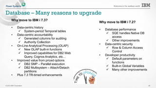 © 2015 IBM Corporation
Welcome to the waitless world
Open-source et IBM i
26
 