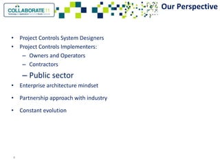 Innovations in program controls integrating primavera and cost systems ...