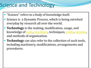 Innovations in science and technology for inclusive | PPTX