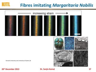 KITL

Fibres imitating Margaritaria Nobilis

Harvard University and University of Exeter,UK

20th December 2013

Dr. Sanjiv Kamat

57

 